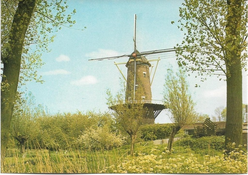 Raamsdonksveer, Molen de Onvermoeide, Ophalen of Verzenden, 1980 tot heden, Ongelopen, Noord-Brabant
