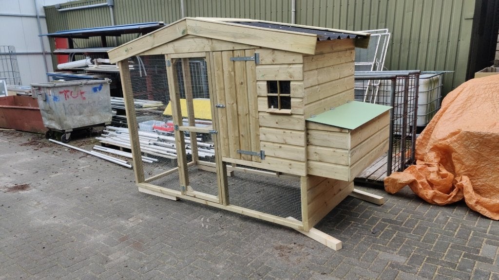 kippen  en konijnen hokken, Ophalen, 110 cm of meer, 90 cm of meer, Hok