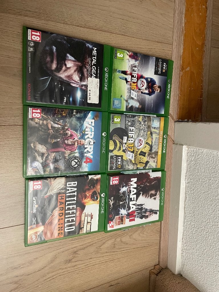 Games Xbox one (8 stuks, los), Ophalen, Overige genres, 1 speler, Refurbished