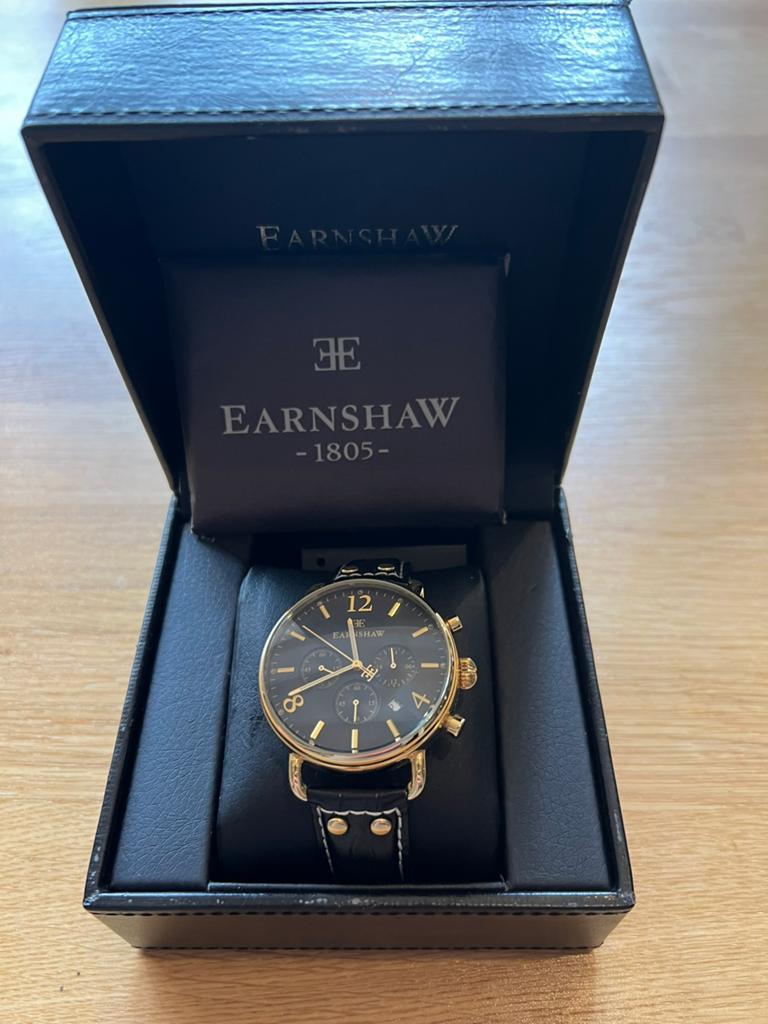 Horloge Thomas Earnshaw, Sieraden, Tassen en Uiterlijk, Horloges | Heren, Ophalen of Verzenden, Zo goed als nieuw, Polshorloge