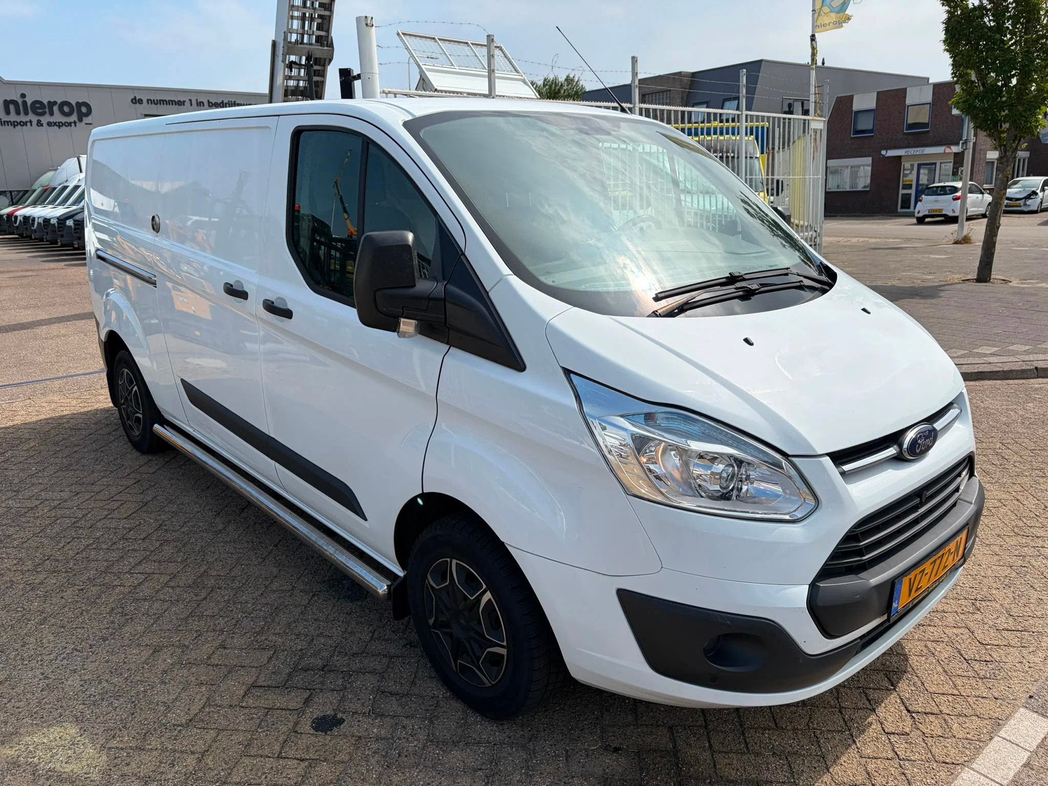 Ford Transit Custom 2.2TDCI L2H1 Airco Cruise control Trekha, Auto's, Euro 5, 101 pk, Gebruikt, 4 cilinders