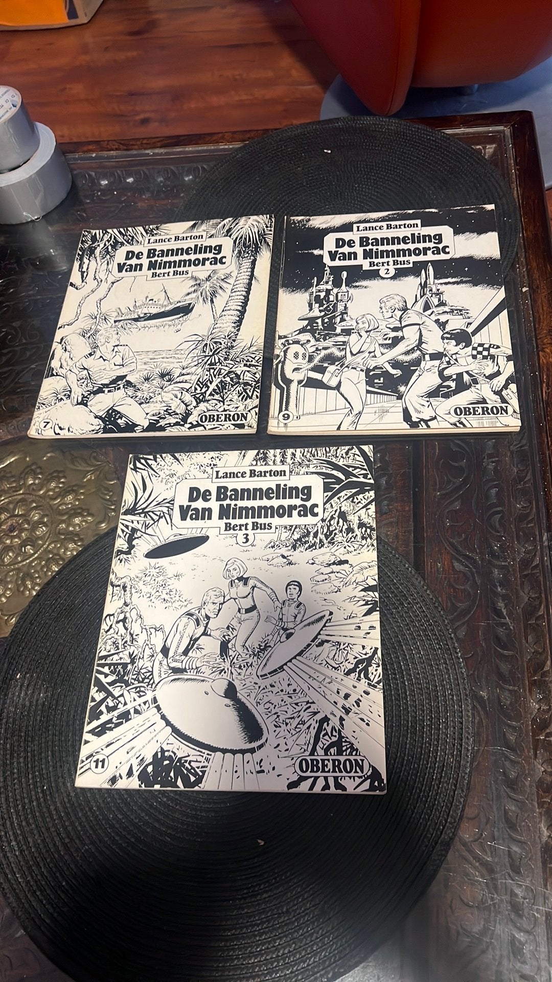 OBERON zwart wit reeks / BERT BUS / DE BANNELING V NIMMORAC, Boeken, Complete serie of reeks, Ophalen of Verzenden, Zo goed als nieuw