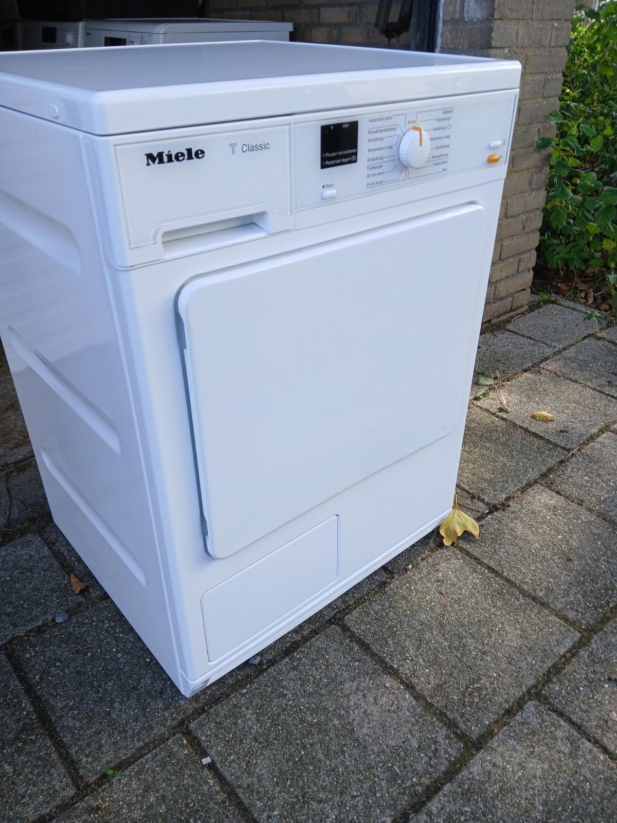 Condensdroger Miele T-classic 7kg energie-B nette staat!, Witgoed en Apparatuur, Ophalen, 6 tot 8 kg, Minder dan 85 cm, Anti-kreukfase