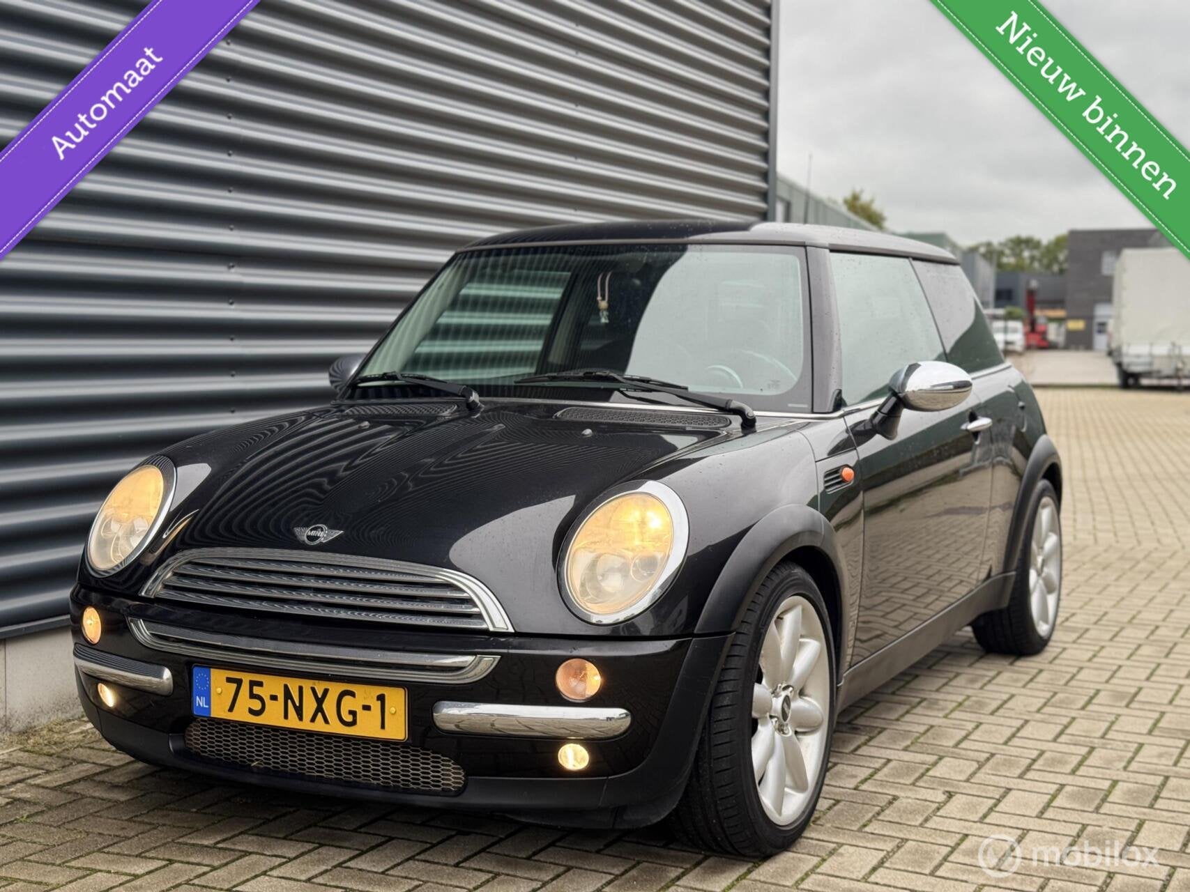 Unieke Mini Cooper Sport Automaat / weinig kilometers, Auto's, Gebruikt, 4 cilinders, 4 stoelen, 116 pk