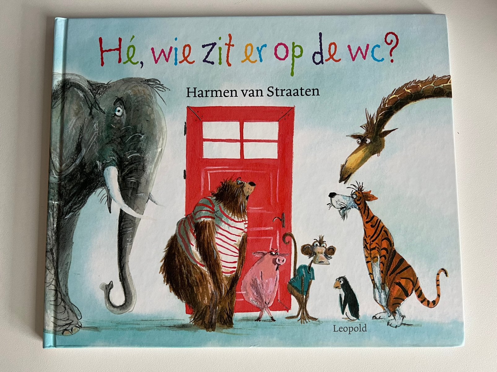 Harmen van Straaten - Hé, wie zit er op de wc?, Ophalen of Verzenden, Gelezen, Harmen van Straaten, 3 tot 4 jaar