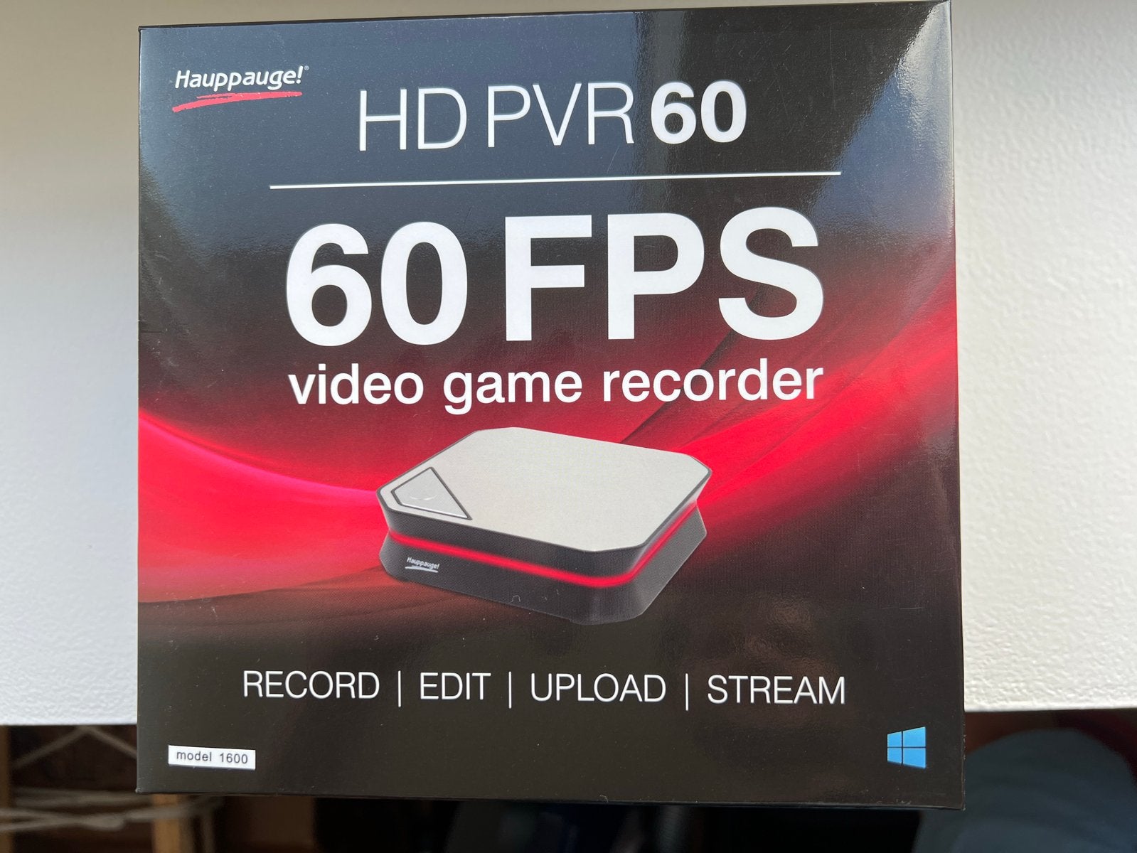 Hauppauge HD PVR 60 Game Capture Card - Stream & Record, Computers en Software, Capture cards, Ophalen of Verzenden, Nieuw