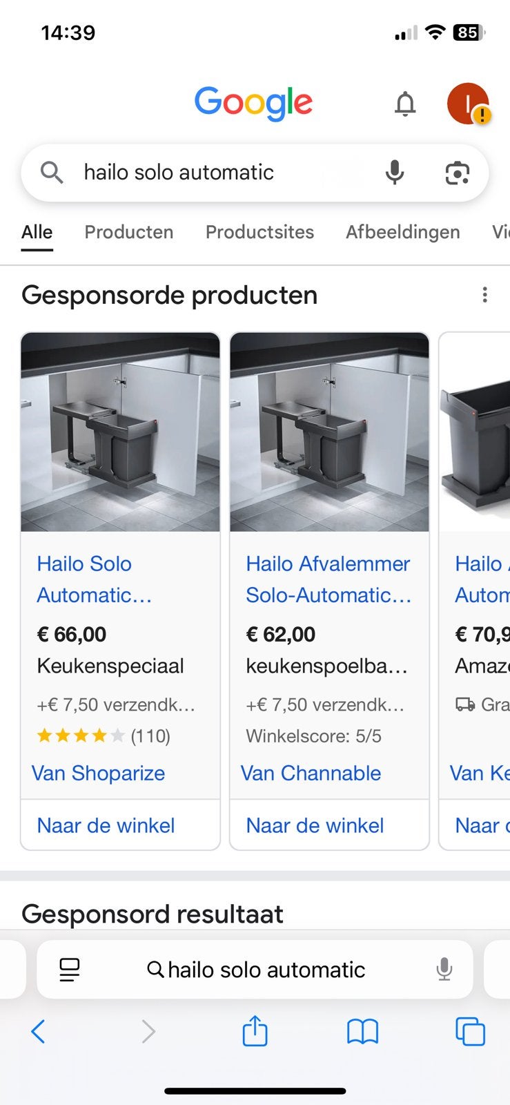 Hailo solo automatisch, Ophalen, Nieuw