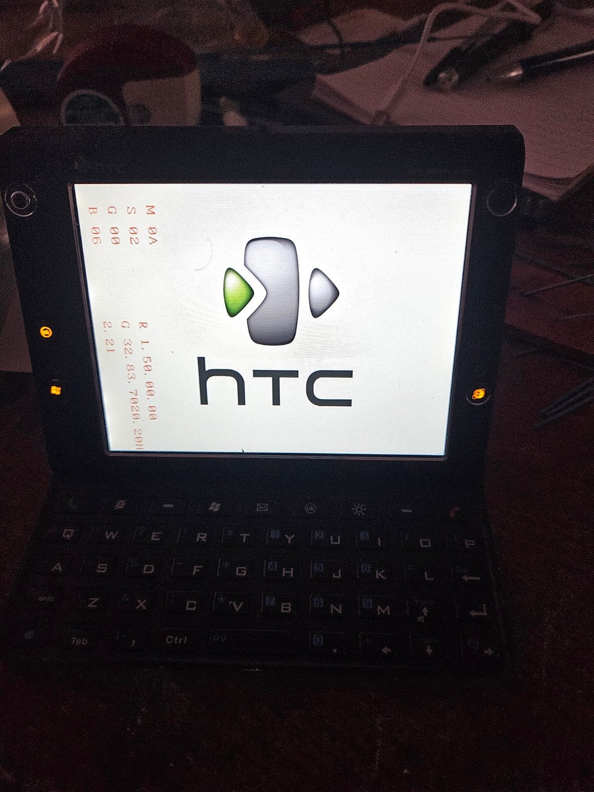 HTC Advantage X7500 PDA met Windows Mobile en toetsenbord, Telecommunicatie, Ophalen, Windows Mobile, HTC, Fysiek toetsenbord