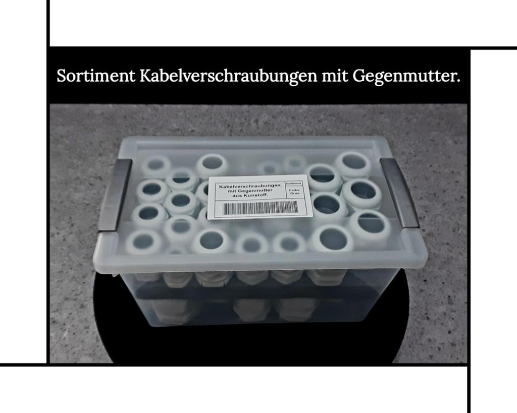 Assortiment kunststof Wartels in opbergbox., Ophalen of Verzenden, Nieuw, Overige typen