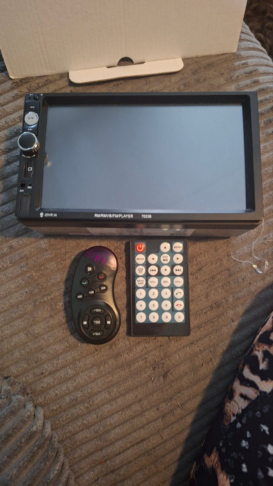 2 din auto  radio, Auto diversen, Autoradio's, Ophalen of Verzenden, Gebruikt