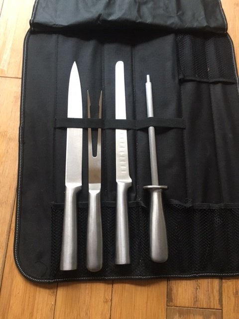 Rvs bbq messenset merk : magnani, Ophalen, Nieuw