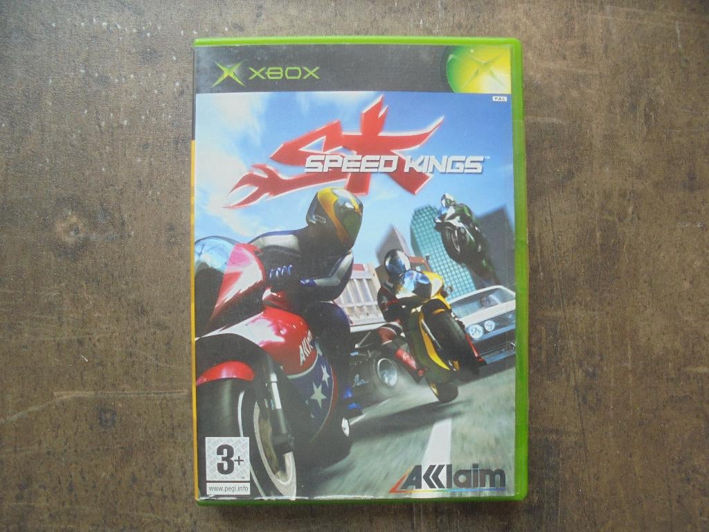 Speed Kings voor XBOX Original (zie foto's), Spelcomputers en Games, Games | Xbox Original, Gebruikt, Racen en Vliegen, 2 spelers