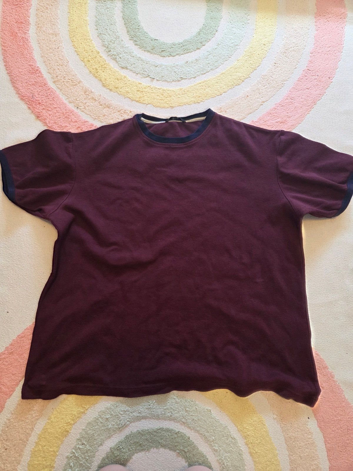 Aubergine kleurig dik katoenen shirt Hema maat XL
Klein vlek, Kleding | Heren, T-shirts, Hema, Maat 56/58 (XL), Ophalen of Verzenden