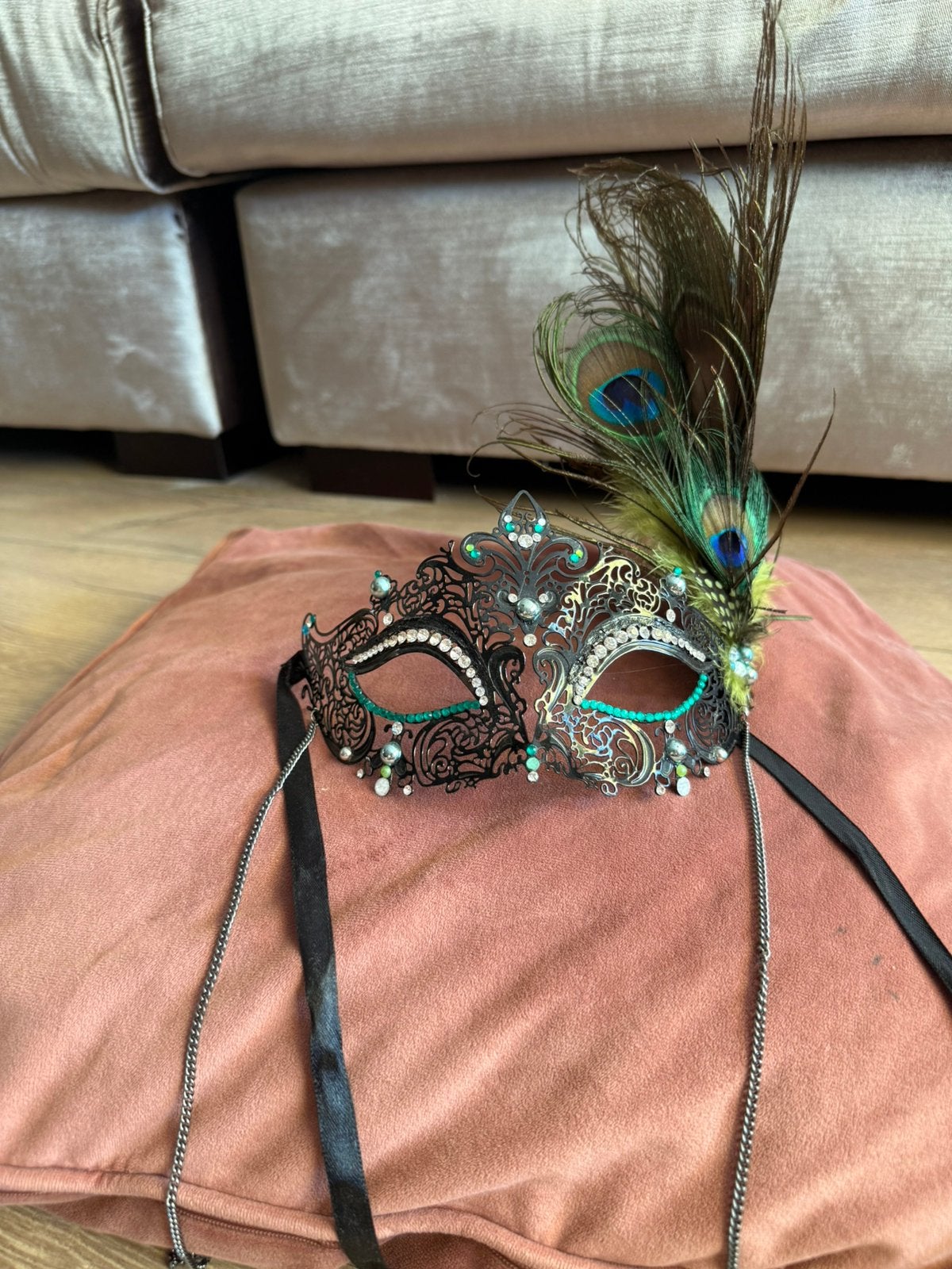 Luxe feestmasker, Ophalen, Zo goed als nieuw, Jongen of Meisje