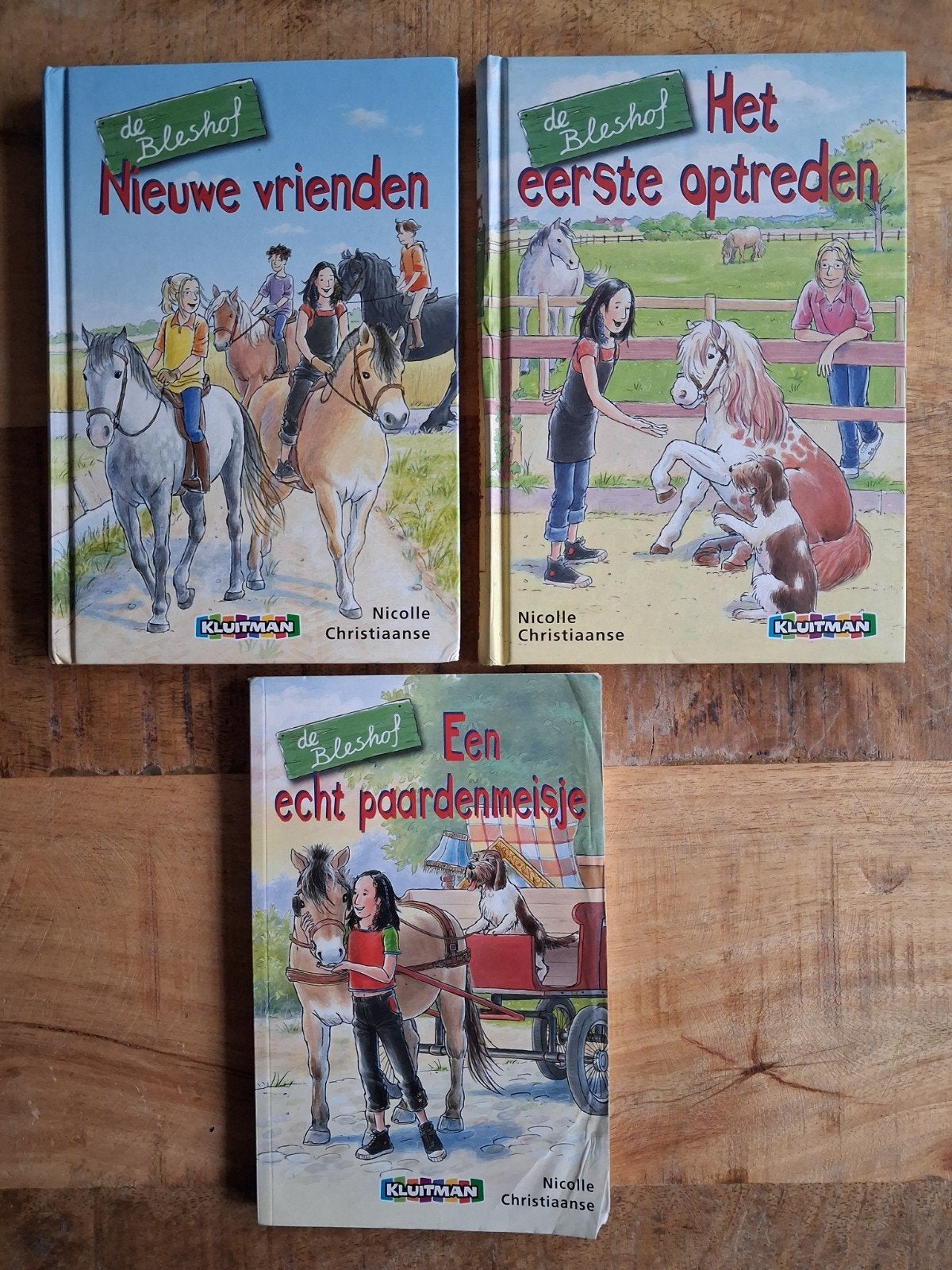 De Bleshof  - set van drie paardenboeken, Boeken, Kinderboeken | Jeugd | onder 10 jaar, Ophalen of Verzenden, Nicolle Christiaanse
