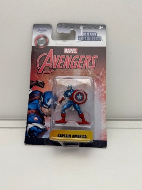 Jada Nano Metalfigs Marvel Captain America nieuw in blister, Nieuw, Ophalen of Verzenden, Werkstr. 1, 90765 Fürth, Duitsland, Mail@onbekend.com