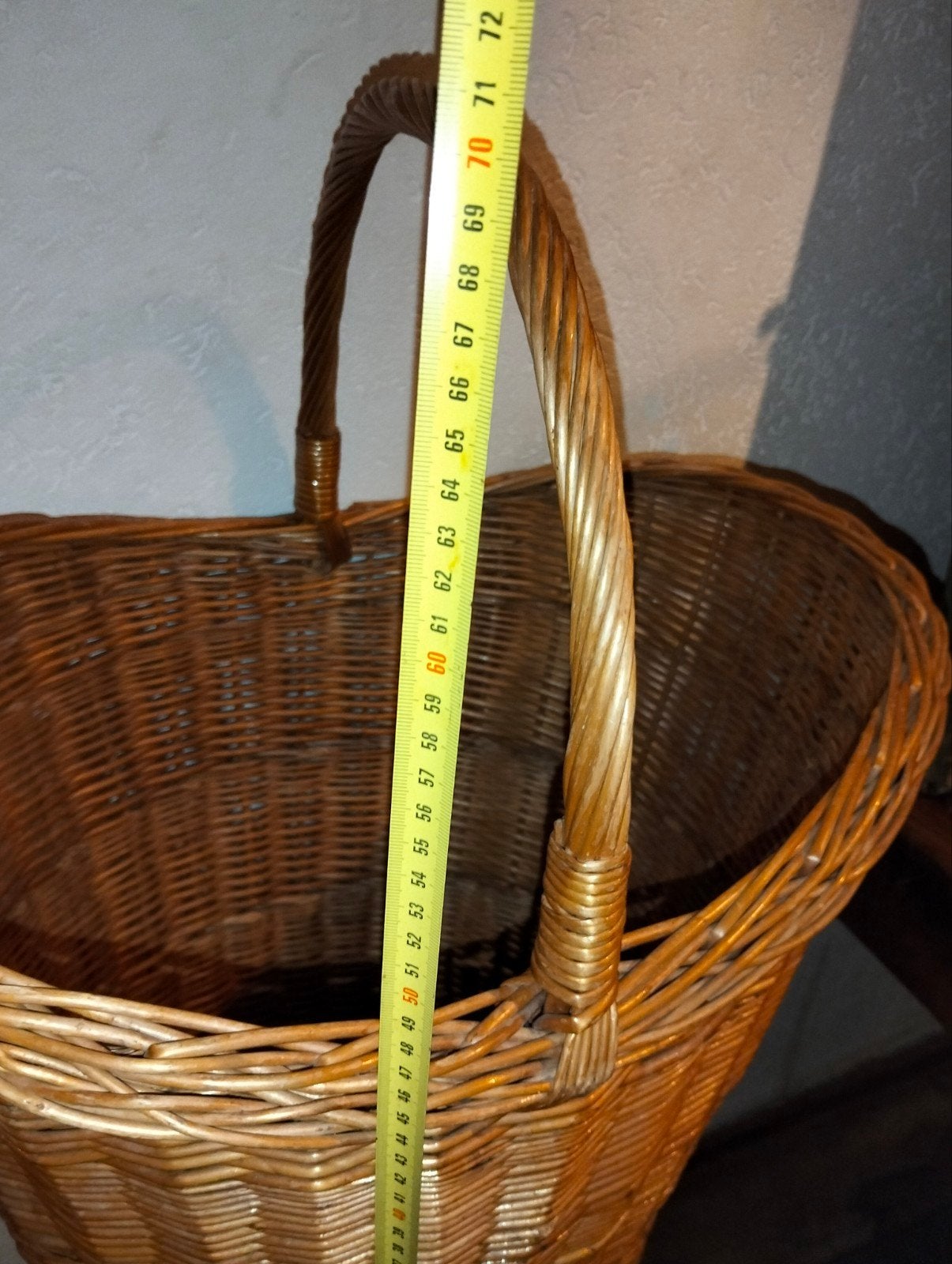 Grote brocante mand
Erg stevig en degelijk MOET WEG, Ophalen, Gebruikt, ., .