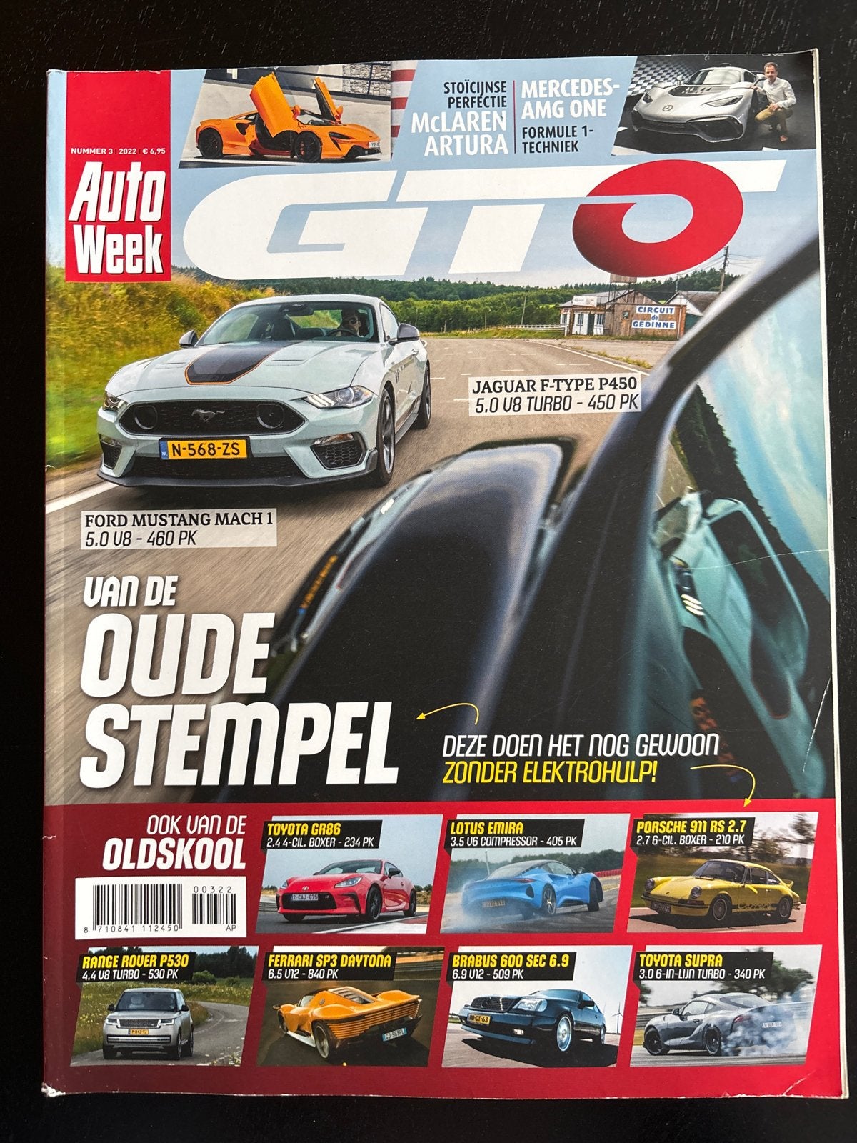 AutoWeek GT Nummer 3 2022 - Ford Mustang Mach 1, Ophalen of Verzenden, Nieuw, Sport en Vrije tijd