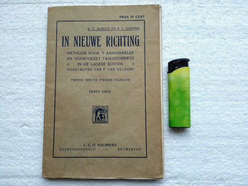 Schoolboekje uit 1923 In Nieuwe Richting, Antiek en Kunst, Ophalen of Verzenden