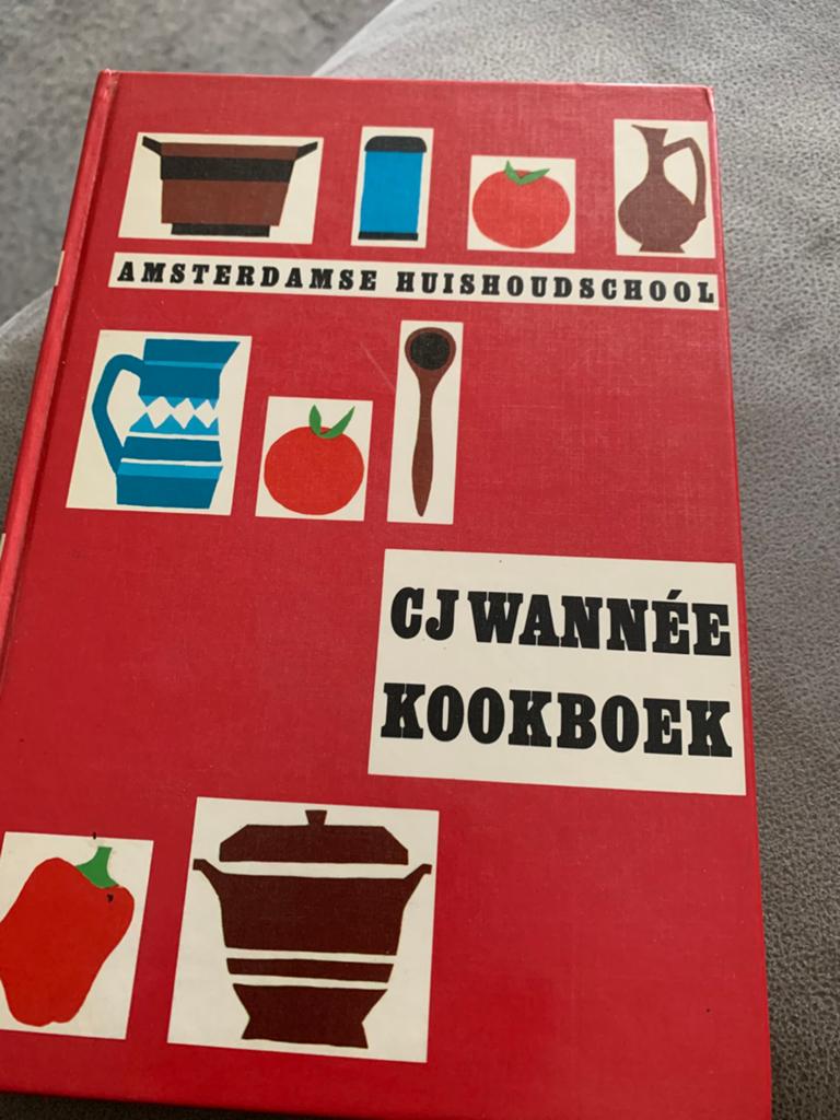Amsterdamse huishoudschool CJ WANNÉE KOOKBOEK 1910, Boeken, Kookboeken, Ophalen of Verzenden, Zo goed als nieuw
