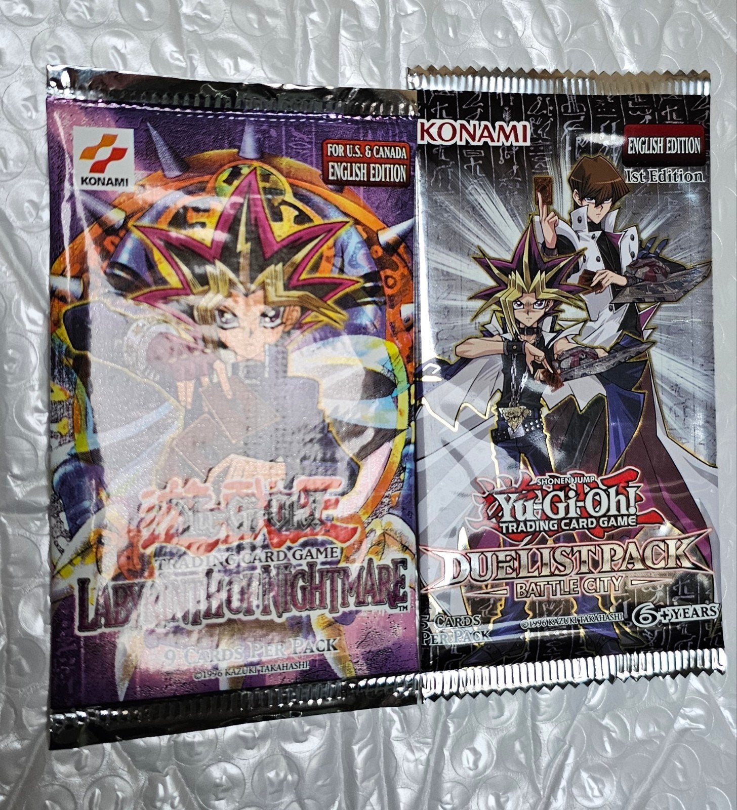 Yu-Gi-Oh! Booster Packs: LON & Battle City, Hobby en Vrije tijd, Ophalen of Verzenden, Nieuw, Booster