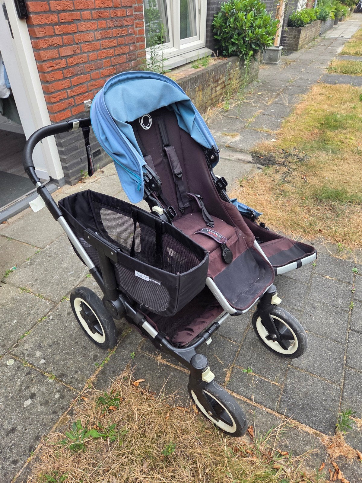 Bugaboo Donkey Duowagen - Gebruikt met defect, Kinderen en Baby's, Gebruikt, Ophalen, Kinderwagen, Duowagen