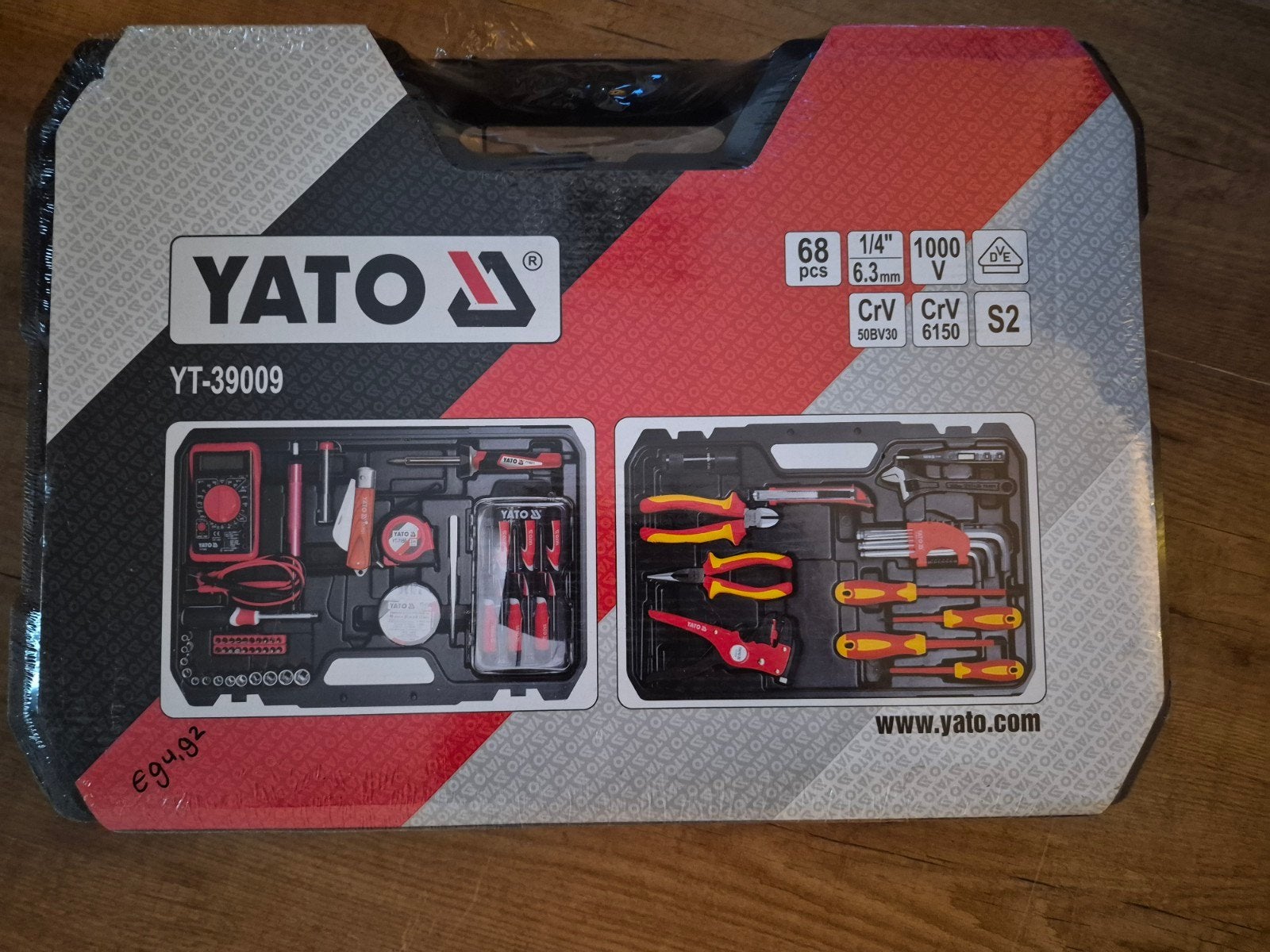 Yato Gereedschap Set: Doppen, Multimeter & Bovenfrees, Verzenden, Nieuw