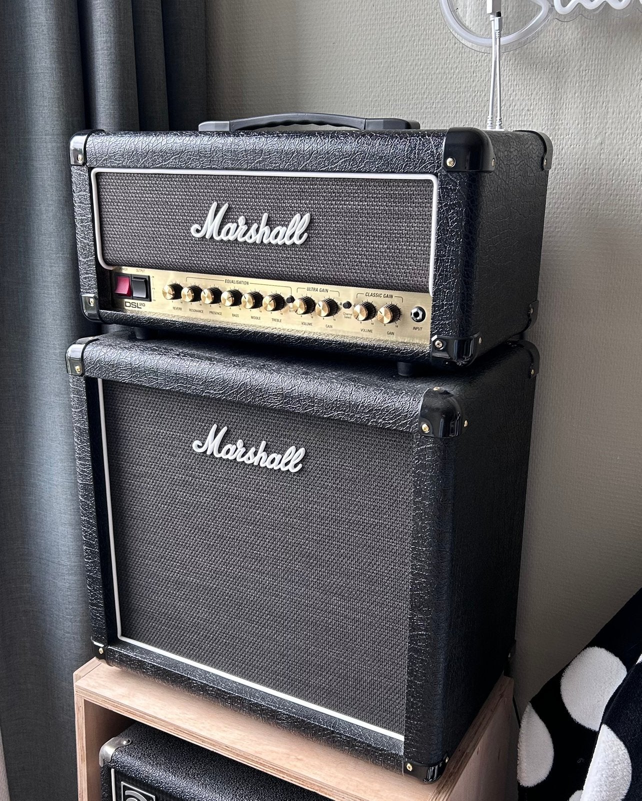Marshall DSL20HR buizen versterker inc. top versterkerhoes, Muziek en Instrumenten, Ophalen, Zo goed als nieuw, Minder dan 50 watt