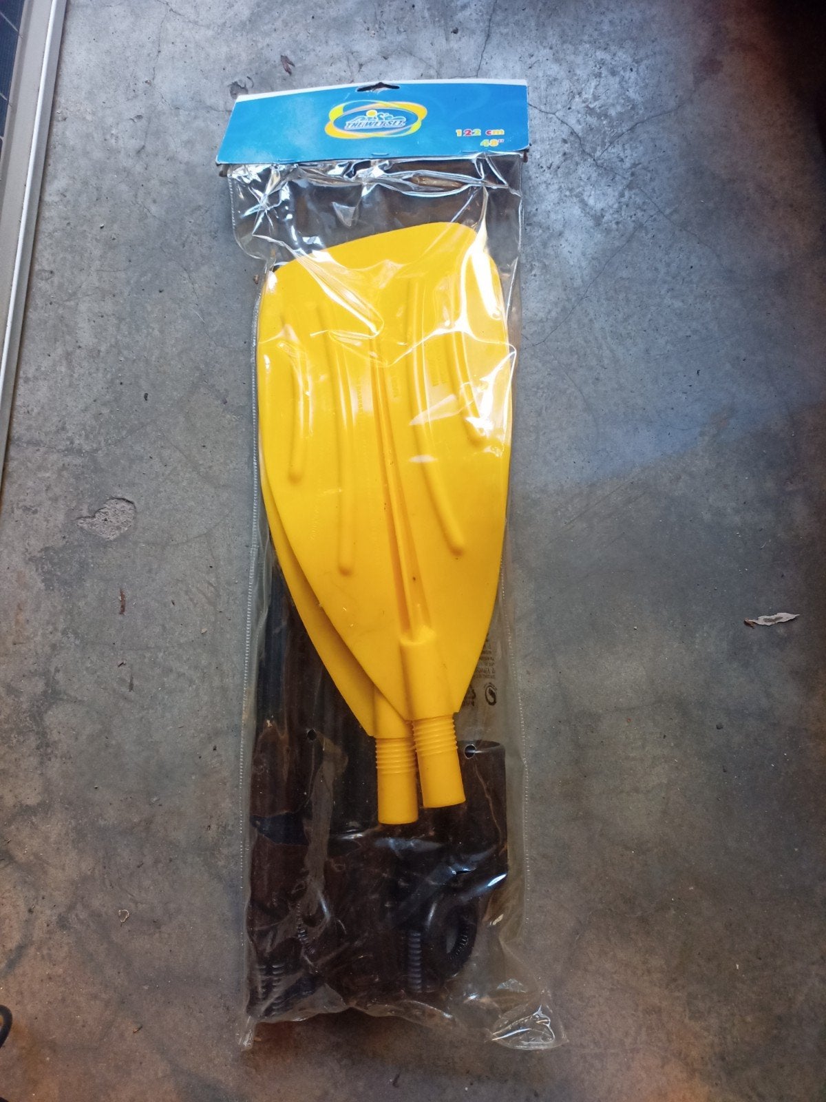 Nieuwe peddel voor kano of kajak - 122 cm, Watersport en Boten, Ophalen of Verzenden, Nieuw, Dubbelbladige peddel