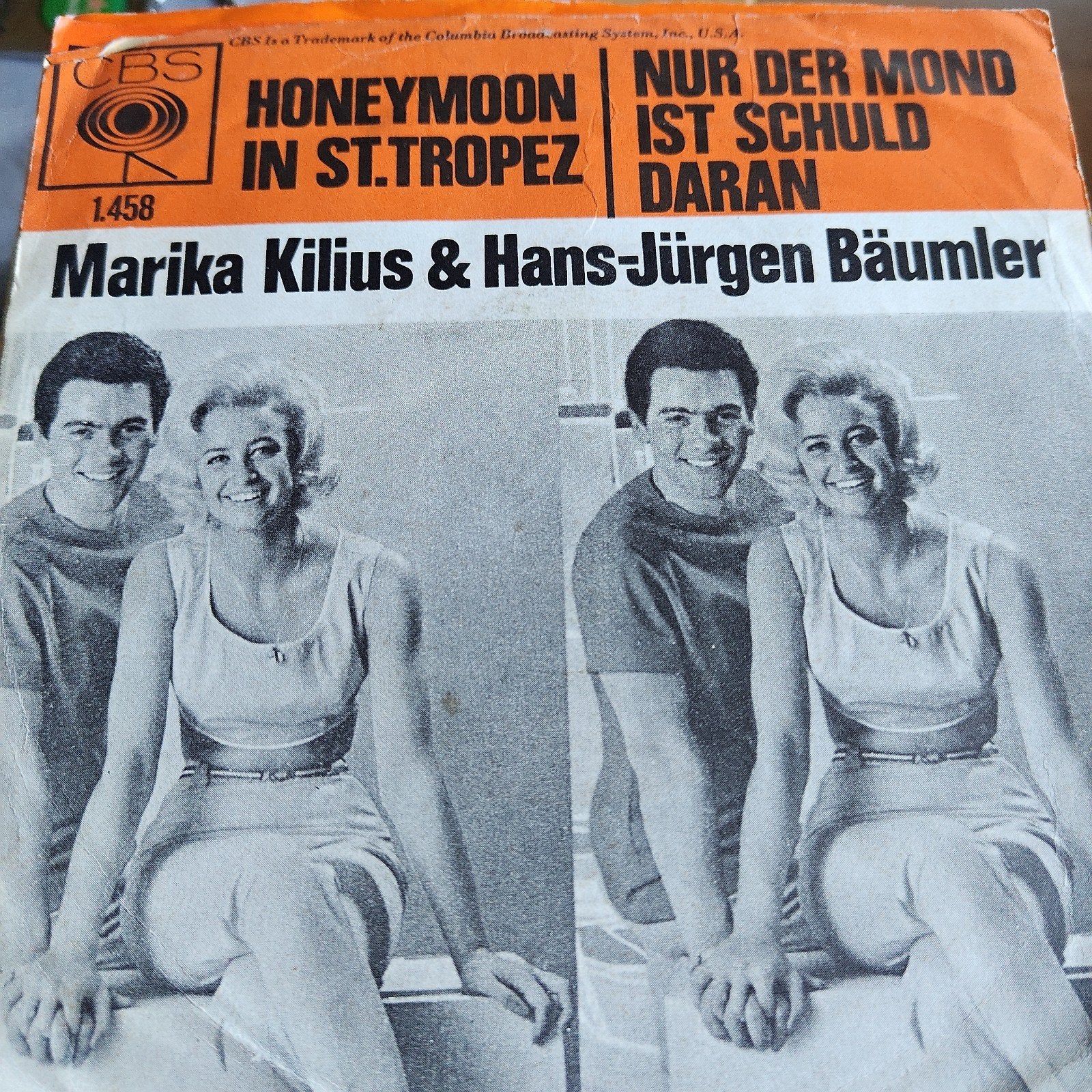 Marika Kilius & Hans isJürgen Bäumler - Honeymoon in St. Tro, Ophalen of Verzenden, Gebruikt, 7 inch