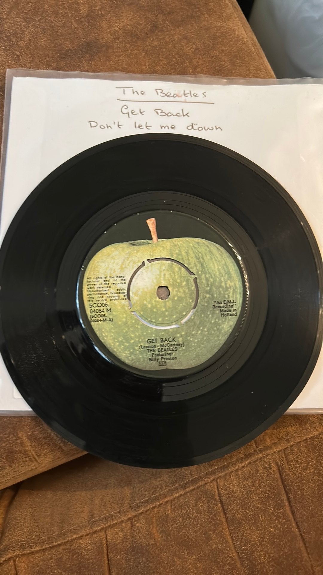The beatles - get back, Ophalen of Verzenden, Zo goed als nieuw, Pop