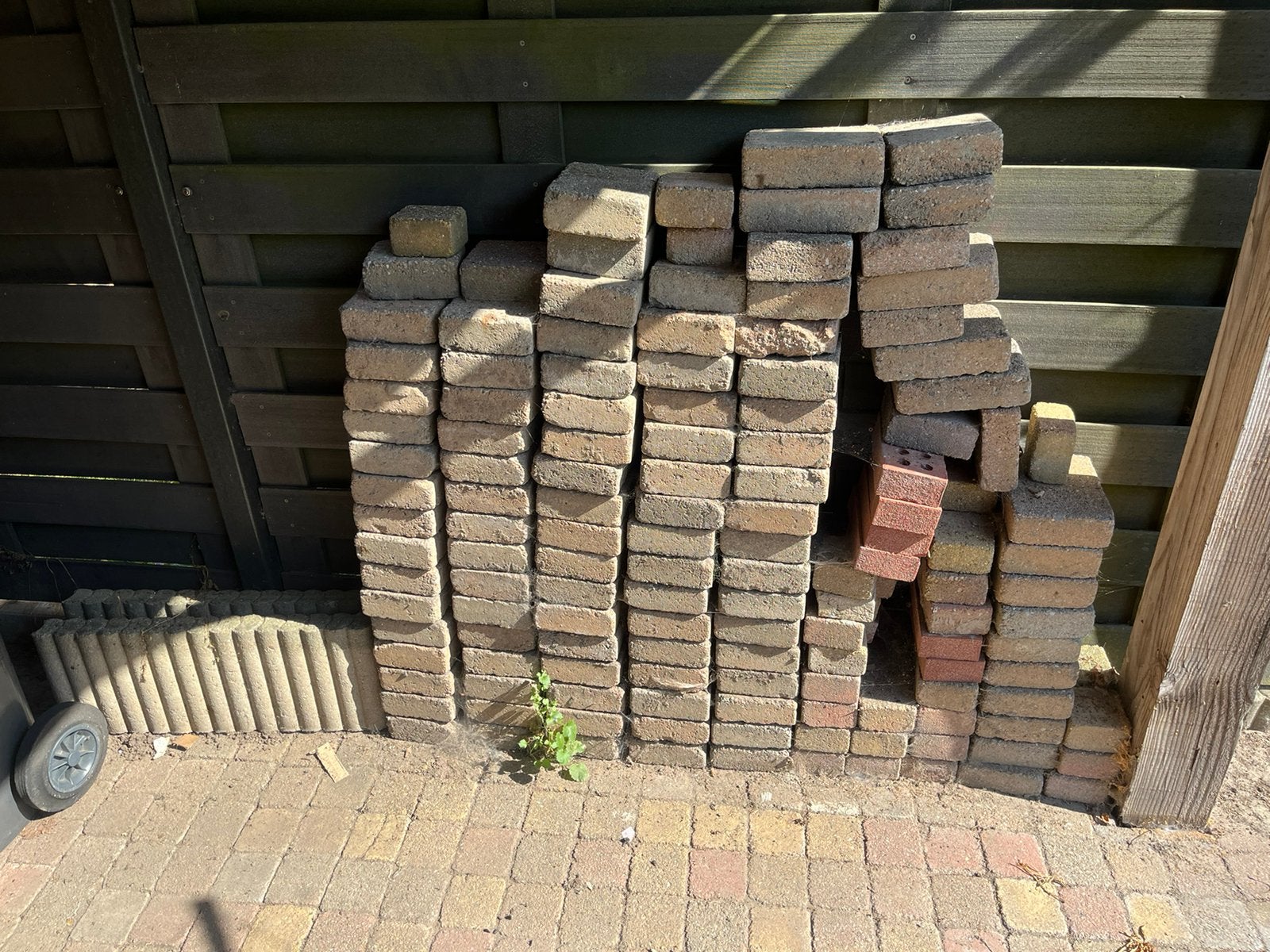 Gratis stenen, Ophalen, Gebruikt, Beton, Klinkers