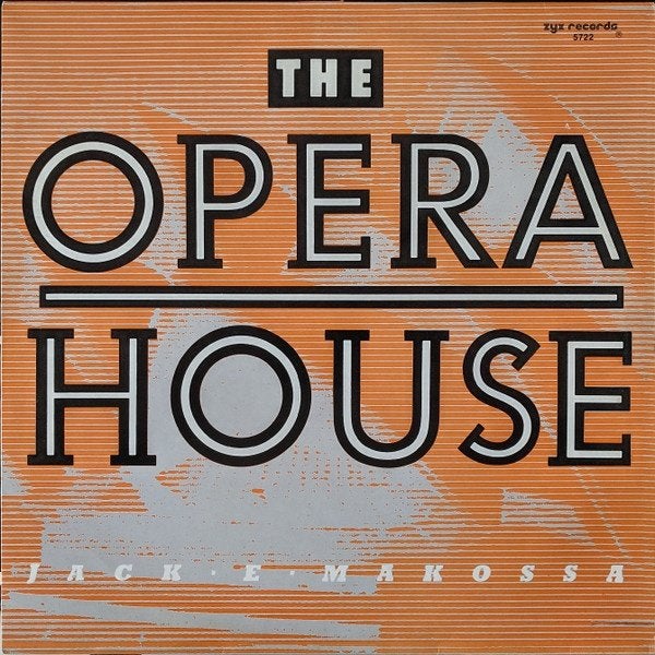Jack E.Makossa - The Opera House (Maxi Single), Gebruikt, Dance en House, 12 inch, Overige typen