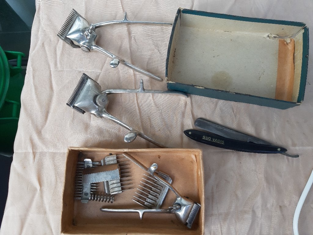 Handmatige tondeuse – John Oster, Commander, Ophalen, Gebruikt, Tondeuse