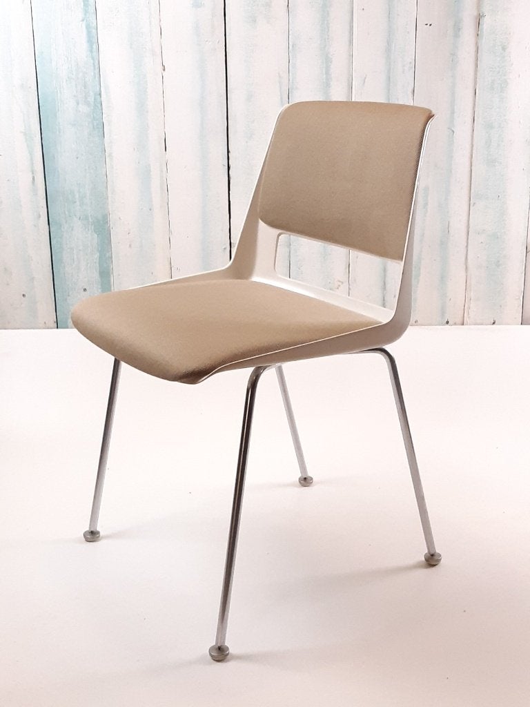 Gispen stoel - model 2220 mat chroom frame, Huis en Inrichting, Ophalen, Gebruikt, Gispen, Metaal
