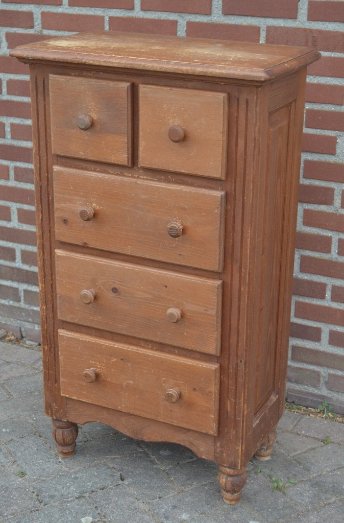 Compacte ladekast ideaal voor CD's op te bergen voor 10 euro, Ophalen, Gebruikt, 5 laden of meer, 100 tot 150 cm