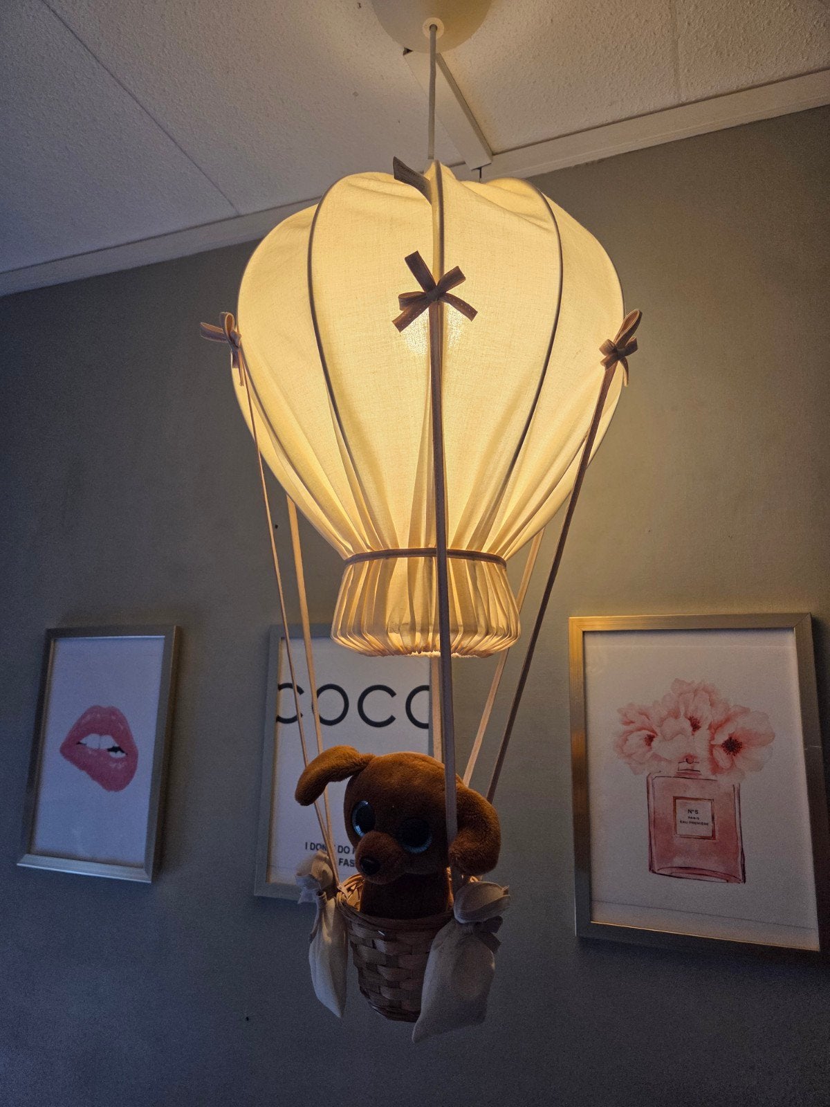 Motches luchtballonlamp, Kinderen en Baby's, Ophalen, Zo goed als nieuw, Lamp