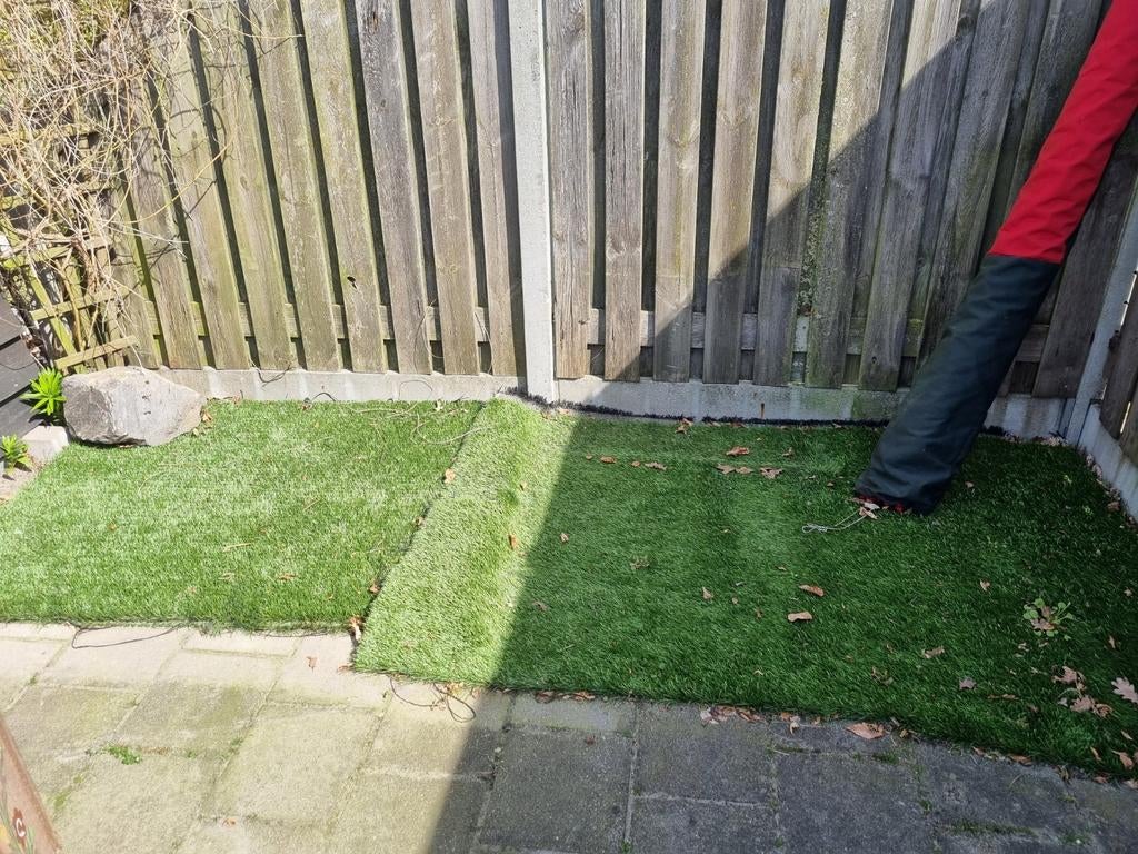 Gratis kunstgrasstukken - beide ophalen, Tuin en Terras, Ophalen of Verzenden