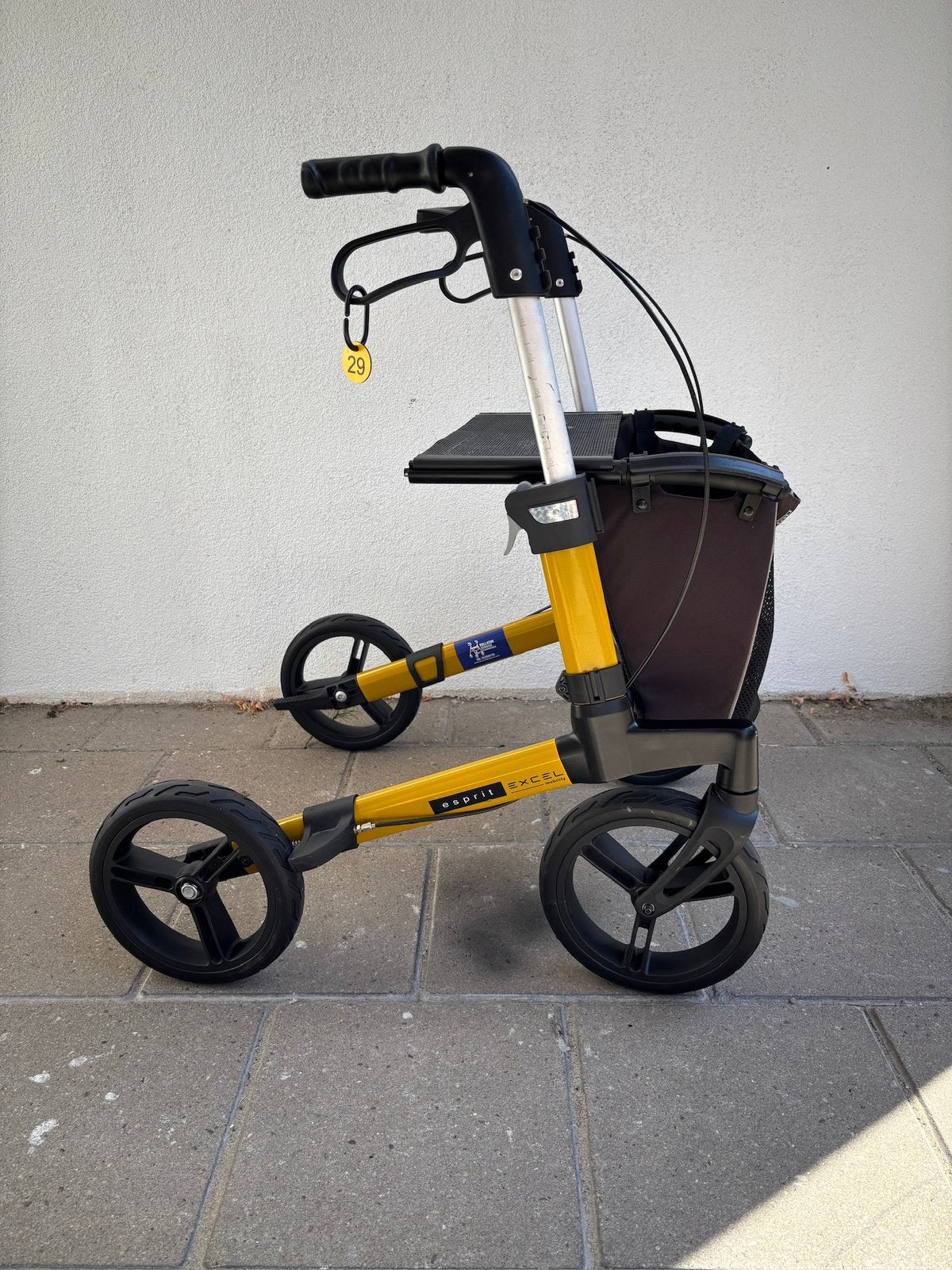 Nr 29... Rollator Excel Esprit Geel, Ophalen, Excel, ., Opvouwbaar