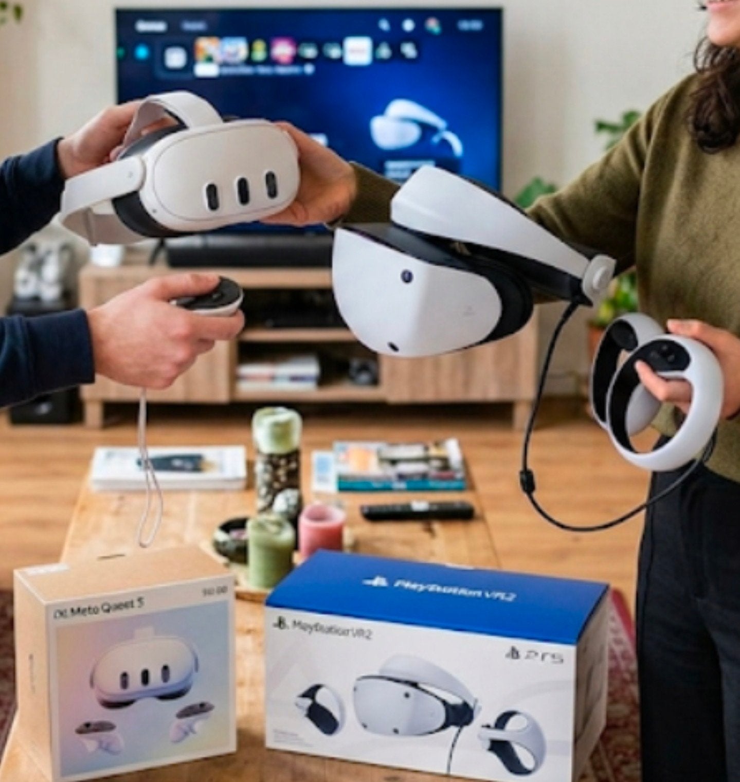 Ruilen mijn Meta Quest 3 512 gb voor jouw PsVr 2, Spelcomputers en Games, Spelcomputers | Sony PlayStation Consoles | Accessoires