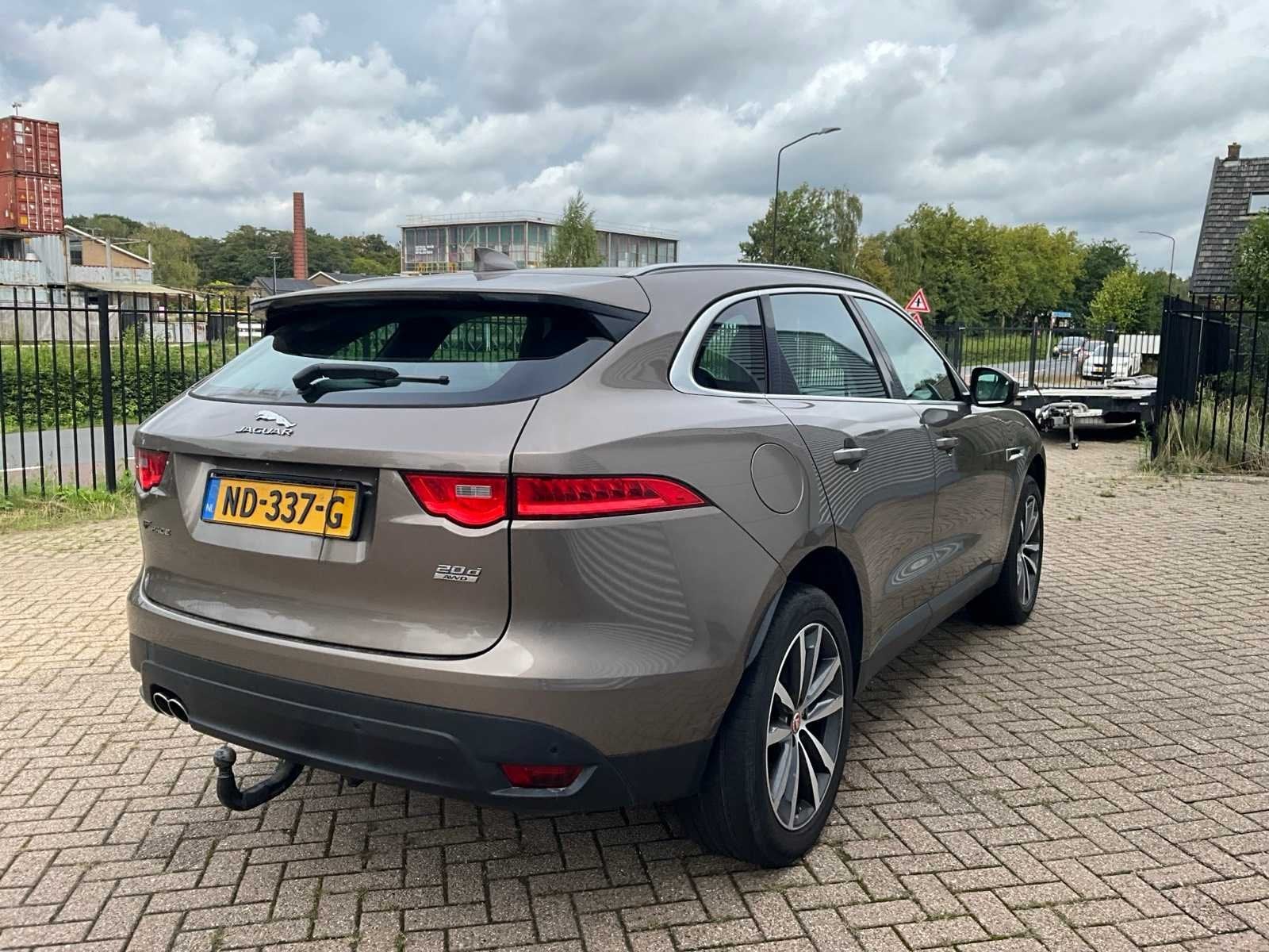 2017 - Jaguar - F-PACE - 2.0 Portf. AWD 20d - Personenauto, Auto's, Automaat, Gebruikt, Euro 6, 4 cilinders