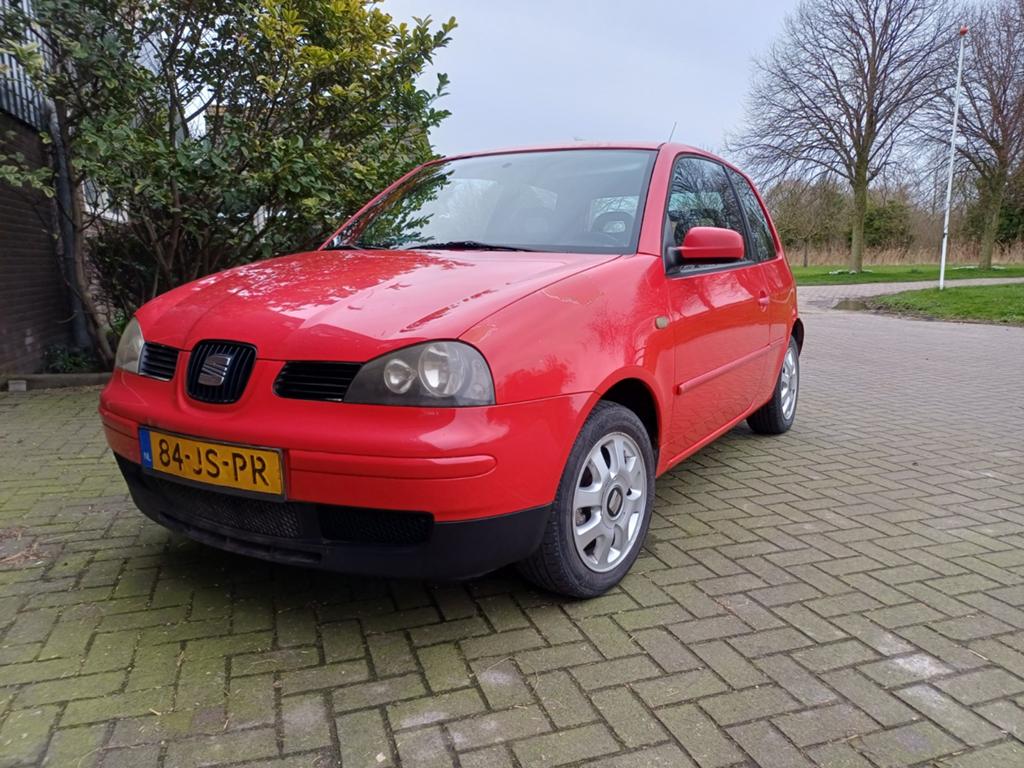 Seat Arosa 1.4 44KW 2002 Rood, Auto's, Seat, Voorwielaandrijving, 450 kg, 31 €/maand, 4 stoelen