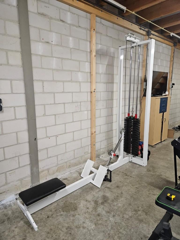 Seated cable row, Ophalen, Gebruikt, Krachtstation, Armen