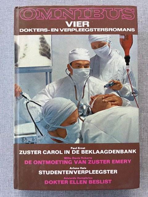 Omnibus VIER Dokters- en Verpleegstersromans, Ophalen of Verzenden, Gelezen, Diverse auteurs