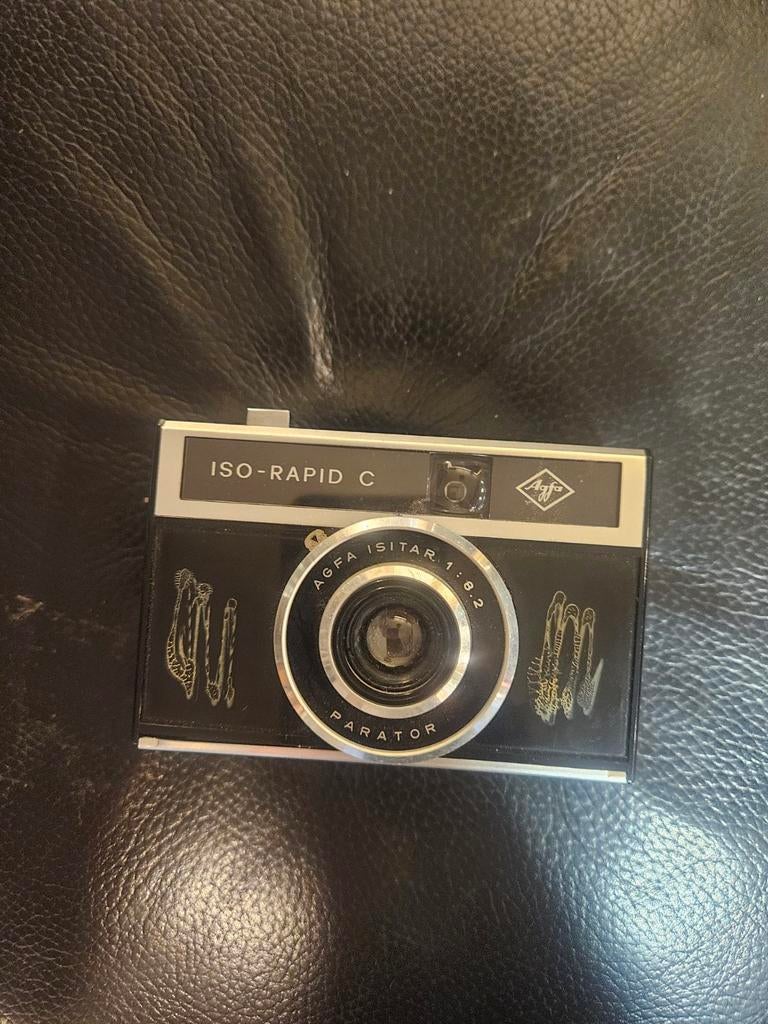 Vintage Agfa ISO-RAPID C camera, Ophalen of Verzenden, Gebruikt, Compact, Overige Merken