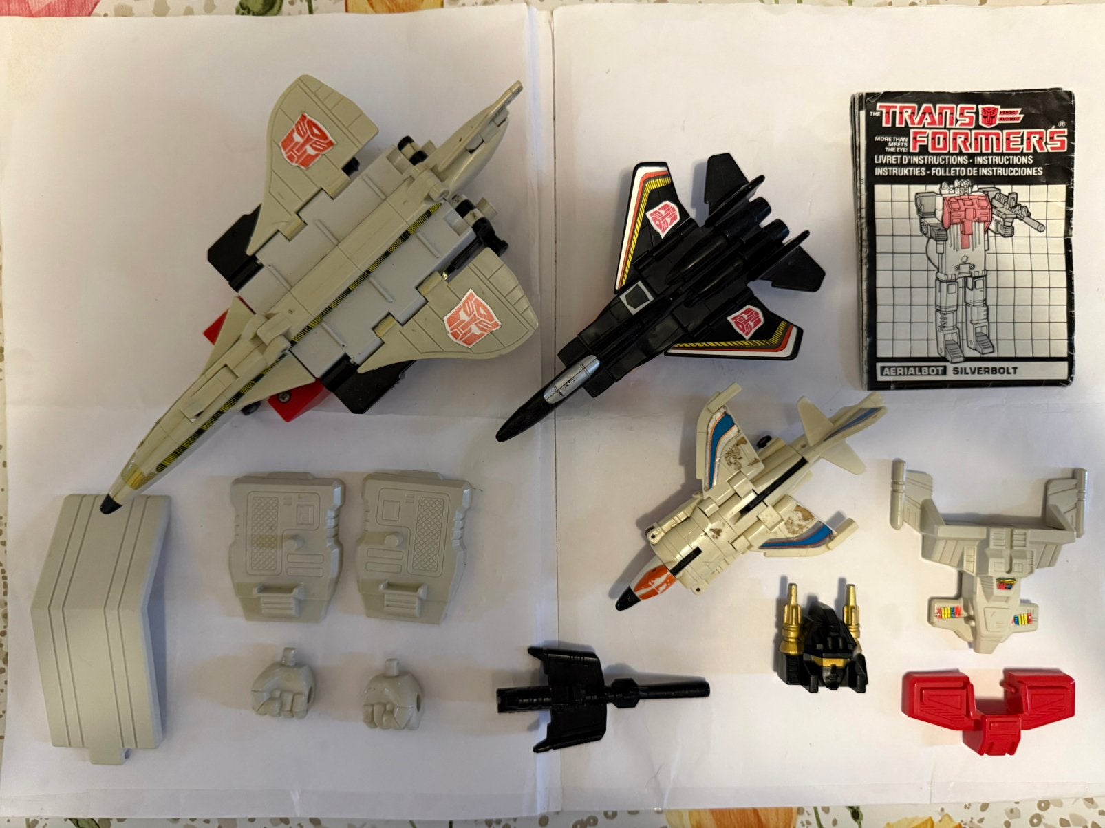 Transformers G1 Aerialbots 1985, Verzamelen, Transformers, G1, Ophalen of Verzenden, Zo goed als nieuw