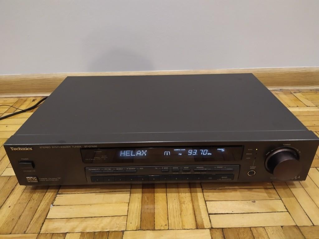 Technics ST-GT630 tuner. Met dB-meter. 2 FM filters., Audio, Tv en Foto, Tuners, Ophalen, Gebruikt
