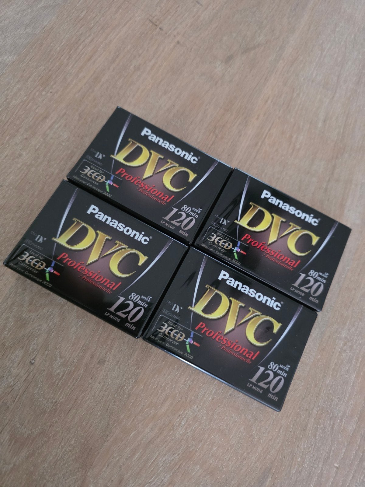 Panasonic DVC Professional Mini DV-cassette 80/120 min, Mini dv, Panasonic, Nieuw, Ophalen of Verzenden