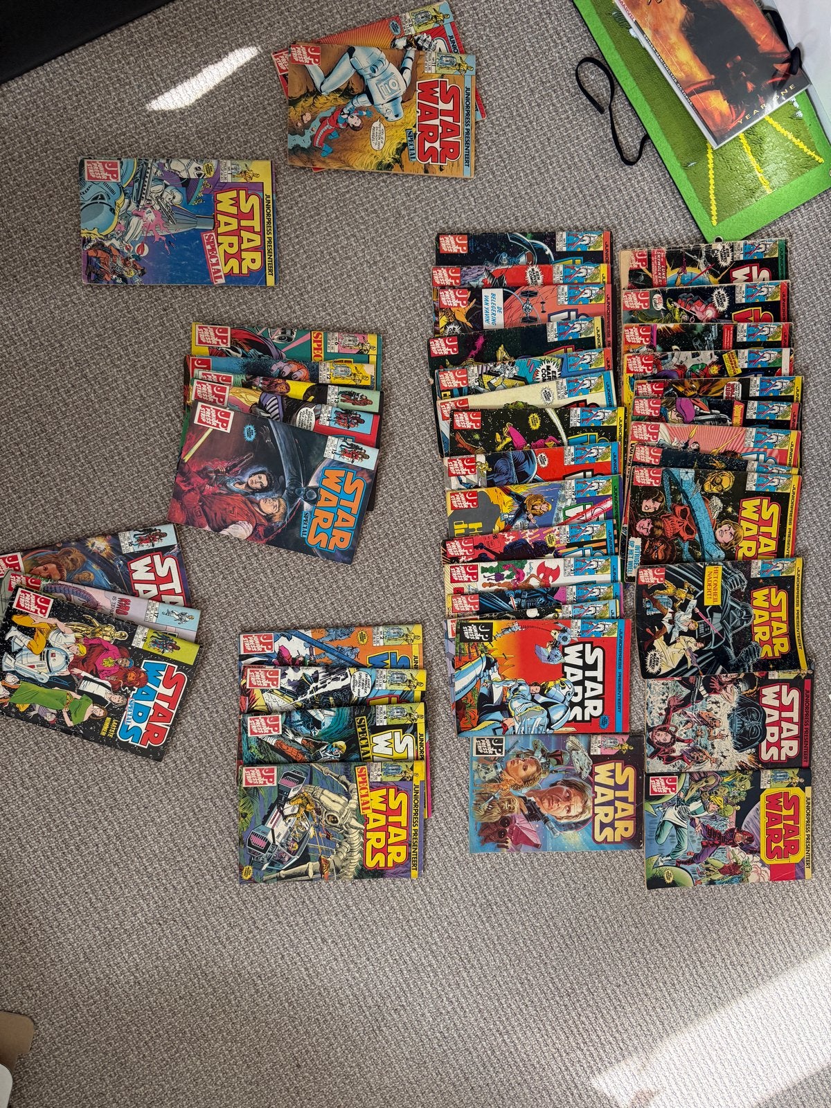 Vintage Star Wars Comics Bundel - Gelezen, Niet Compleet, Boeken, Stripboeken, Meerdere stripboeken, Ophalen of Verzenden, Gelezen