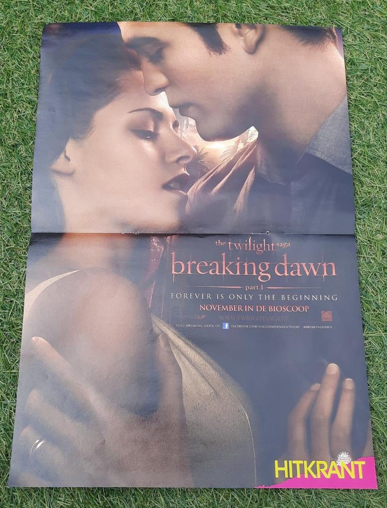 Poster 2x A4 Hitkrant 2011 Twilight Saga / Dan Karaty ea, Ophalen of Verzenden, Gebruikt, A1 t/m A3, Film en Tv
